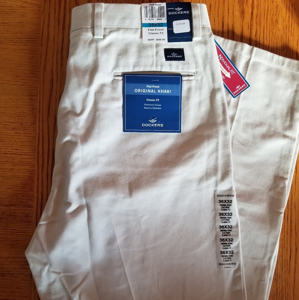 Mens 36x32 dockers khakis